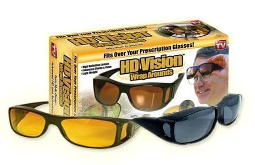 Антивідблискові окуляри для водіння HD Vision 2 шт в комплекті - зображення 1