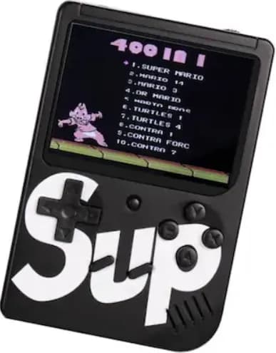 Ігрова приставка Game Box sup 400 в 1 ∙ Портативна приставка консоль із вбудованими ретро-іграми - зображення 1