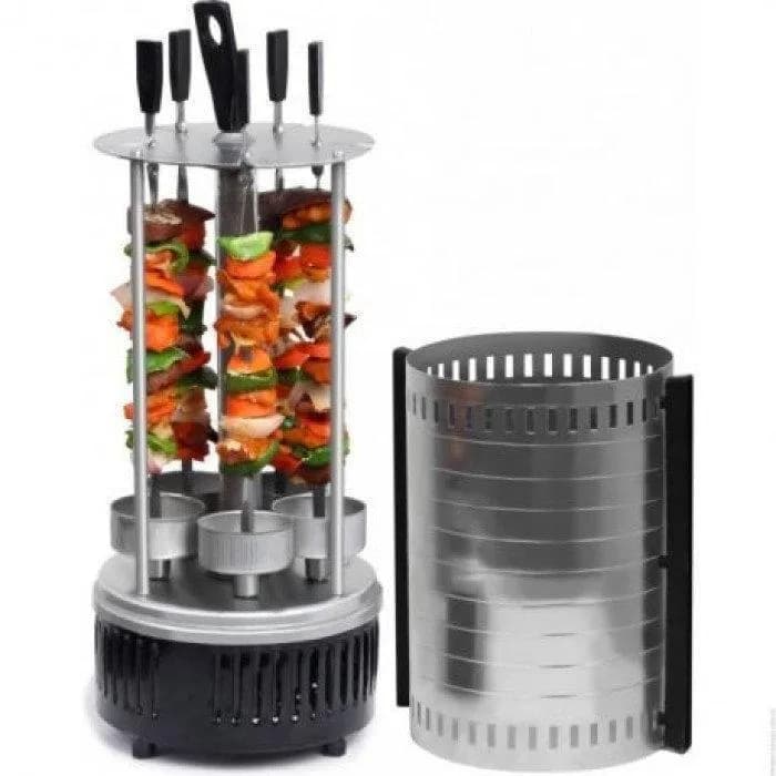 Bbq електрошашличниця на 6 шампурів SW8808, 1000 Вт ∙ Домашня електрична шашличниця - зображення 1