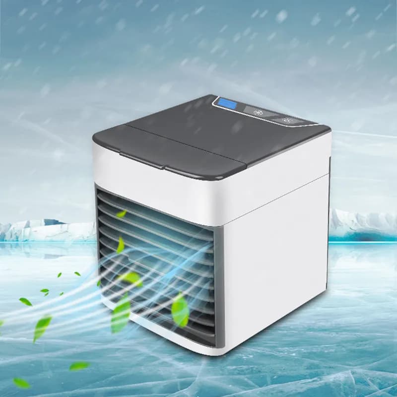 Портативний кондиціонер охолоджувач з підсвічуванням Arctic Air Ultra PLUS Переносний мобільний вентилятор 7 Вт з функцією - зображення 1
