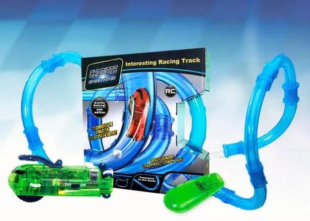 Трубопровідний автомобільний трек · Перегони у трубі Chariots Speed Pipes · Трубопровідні гонки – автотрек 37 деталей