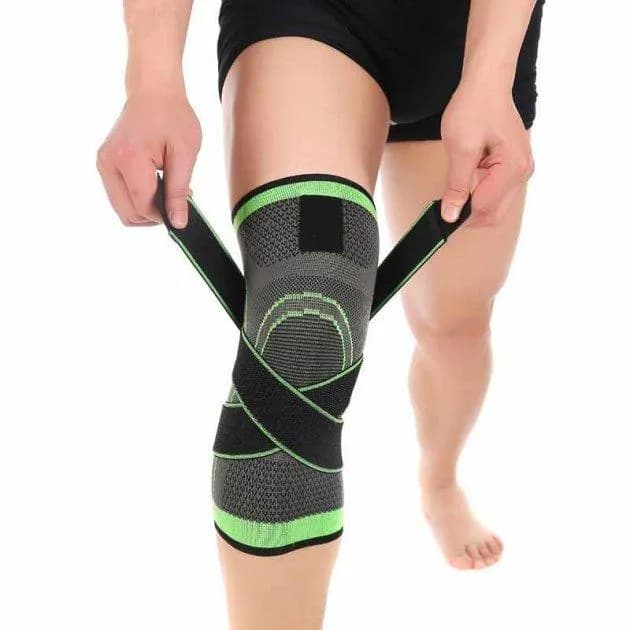 Бандаж колінного суглоба KNEE SUPPORT ∙ Наколінник еластичний ∙ Ортез ∙ Фіксатор коліна - зображення 1