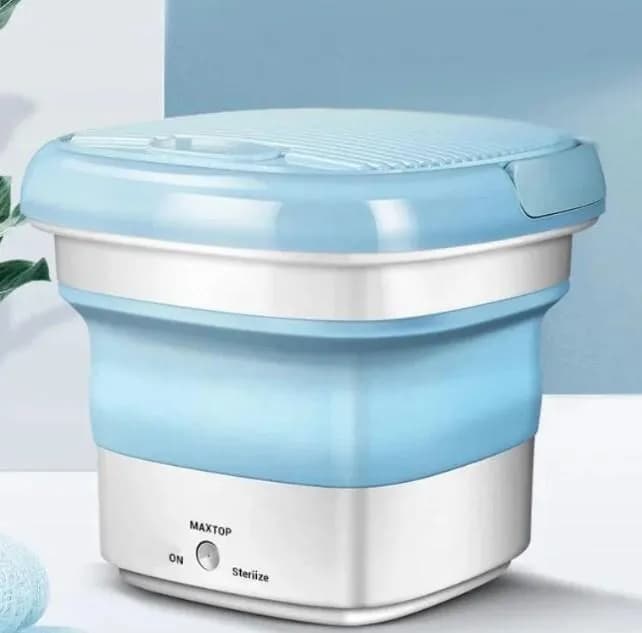 Складна пральна машина портативна мини-машинка для прання Maxtop Silicon Washing Machine - зображення 1