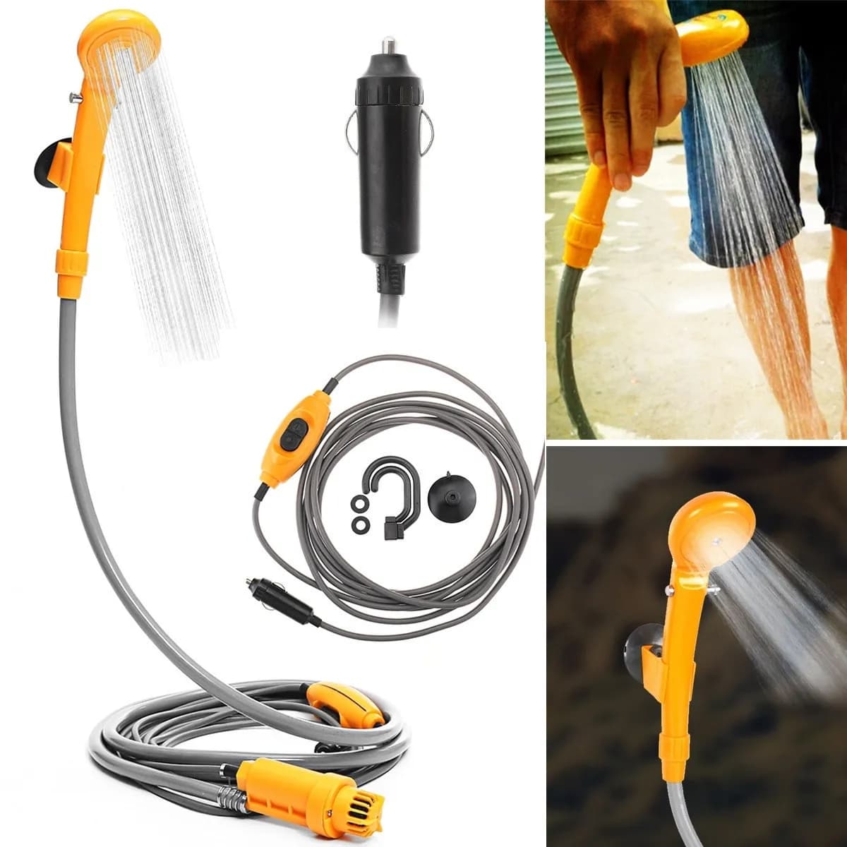 Портативний автомобільний душ ∙ Міні-мийка для автомобіля ∙ Автодуш Automobile Shower Set - зображення 1