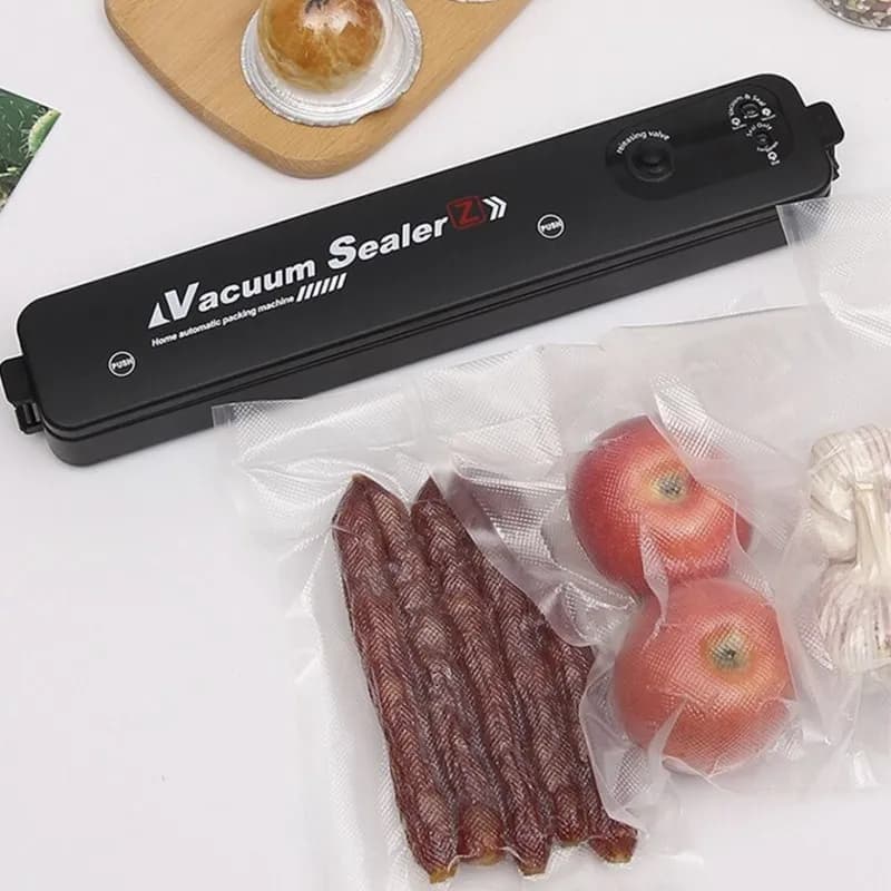 Побутовий вакууматор Vacuum Sealer ZKFK-001 Вакуумний пакувальник продуктів - зображення 1