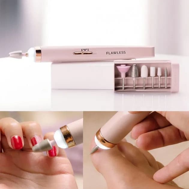 Фрезер домашній портативний для манікюру та педикюру Flawless Salon Nails