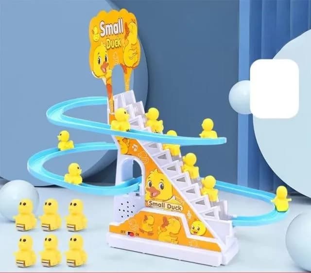 Інтерактивна гра Качина гоночна траса Small Duck Дитячі музичні гірки – ескалатор - зображення 1