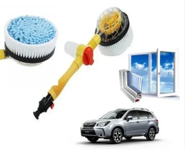 Насадка - щітка, що обертається для шланга Water Blast Cleaner Roto Brush високого тиску з резервуаром для миючого засобу - зображення 1