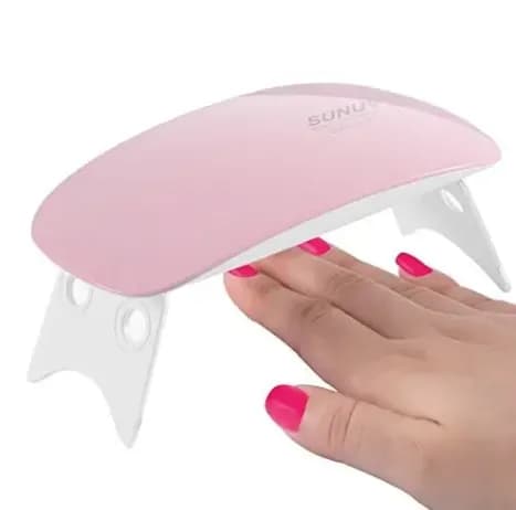 Лампа для манікюру SUN Mini UV/LED для полімеризації гелю та сушіння гель-лаку, 6W - зображення 1