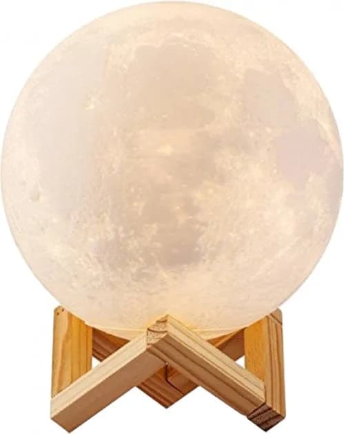 Настільний 3D світильник – нічник Місяць ∙ Magic 3D Moon Lamp - зображення 1