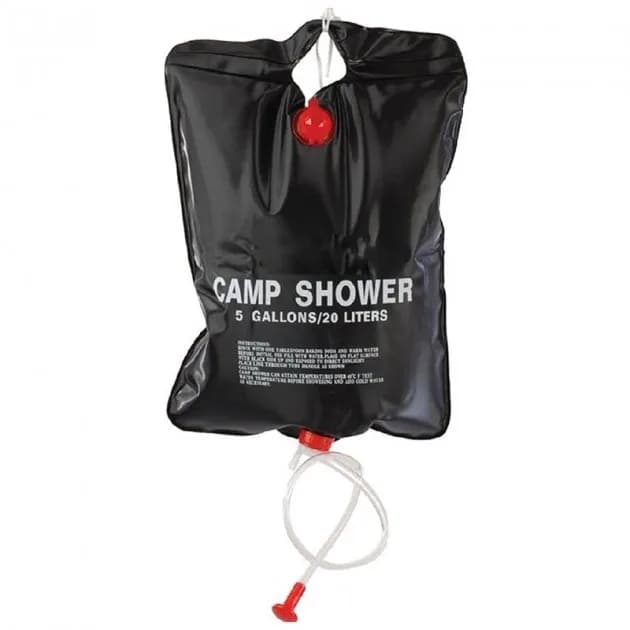 Літній душ дачний переносний похідний CAMP SHOWER 20 літрів / Душ для дачі підвісний - зображення 1