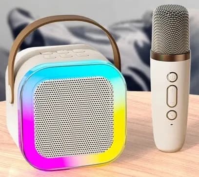 Дитячий набір Караоке Бездротовий мікрофон + Колонка Bluetooth - зображення 1