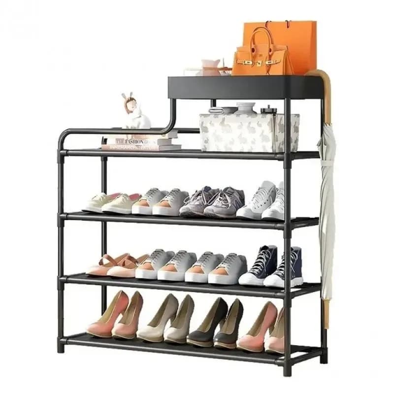 Стелаж підлоговий для взуття CLOTHES RACK ∙ Полиця - органайзер в передпокій для зберігання взуття - зображення 1