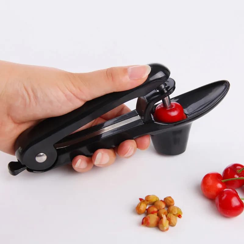 Механічний прилад для видалення кісточок з вишні Veleka Cherry Pitter · Вишнечистка · Вишнедавка - зображення 1