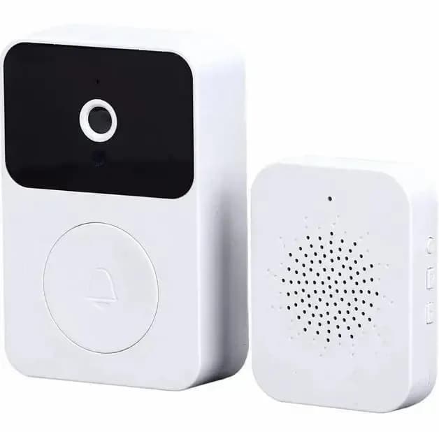 Бездротовий дверний WIFI дзвінок Doorbell X9 · Відеодомофон з Wi-Fi камерою та датчиком руху - зображення 1