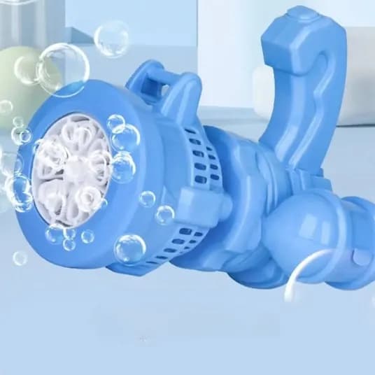 Дитячий пухирцевий пістолет Bubble Machine Toy · Автоматичний кулемет – генератор мильних бульбашок