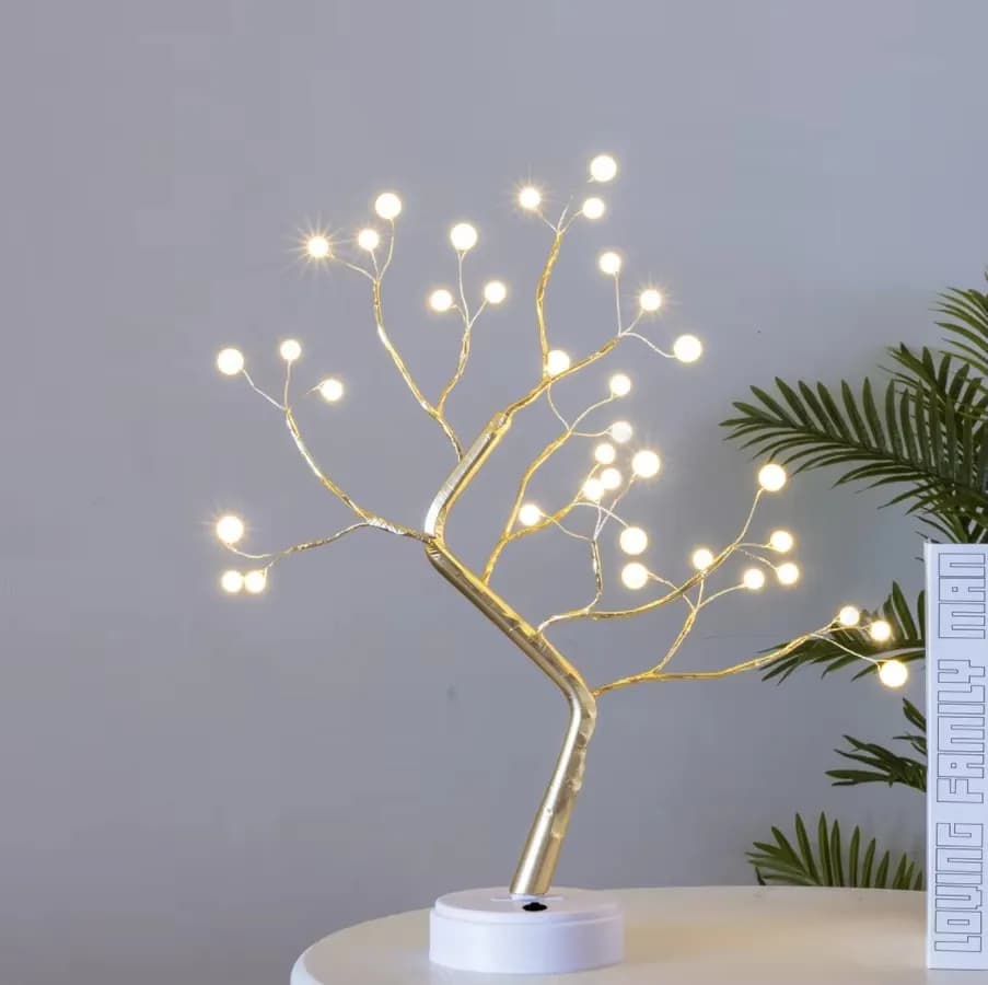 Настільний декоративний світильник Bonsai Tree · LED нічник лампа Дерево - зображення 1