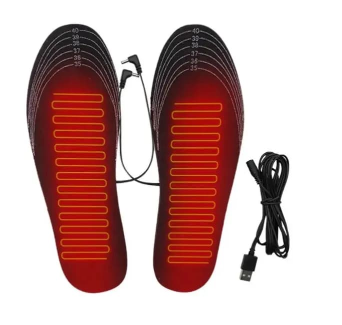 USB устілки з підігрівом для комфорту в холодну пору року · Електричні устілки з підігрівом USB для активних людей - зображення 1