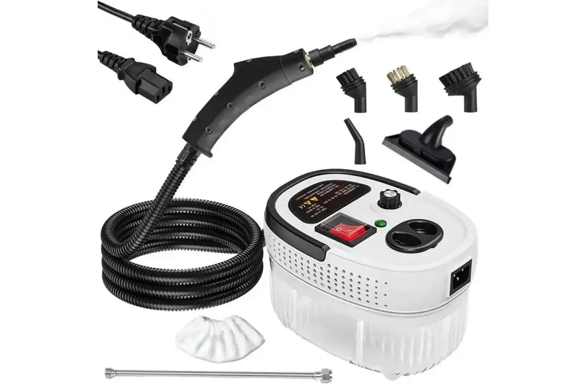 Відпарювач Steam Cleaner для дому 2500 Вт • Багатофункціональний пароочисник з насадками HX-860 - зображення 1