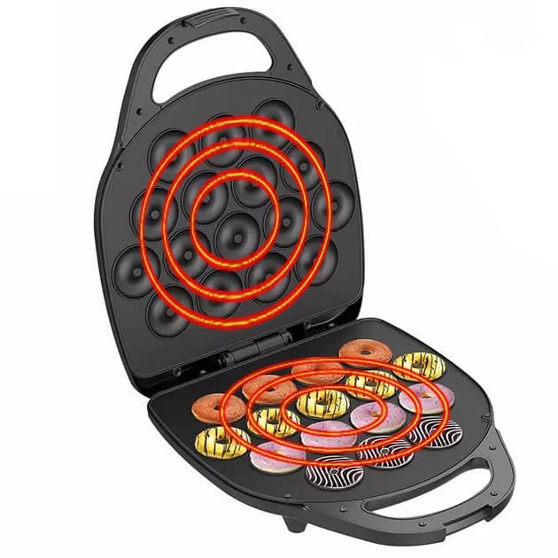 Машинка для пончиків Hoffmans HM-3010 1400W • Швидкі та смачні домашні пончики - зображення 1