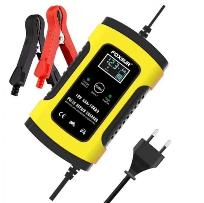 Зарядний пристрій для автомобільного акумулятора Smart Charger 12V 6A - зображення 1