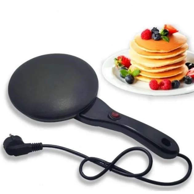 Електроблинниця CREPE MAKER • Сковорода для млинців з антипригарним покриттям - зображення 1