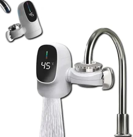 Водонагрівач WATER HEATER ZSW-D03 • Електрична насадка на кран з проточним водонагрівачем і LCD дисплеєм - зображення 1