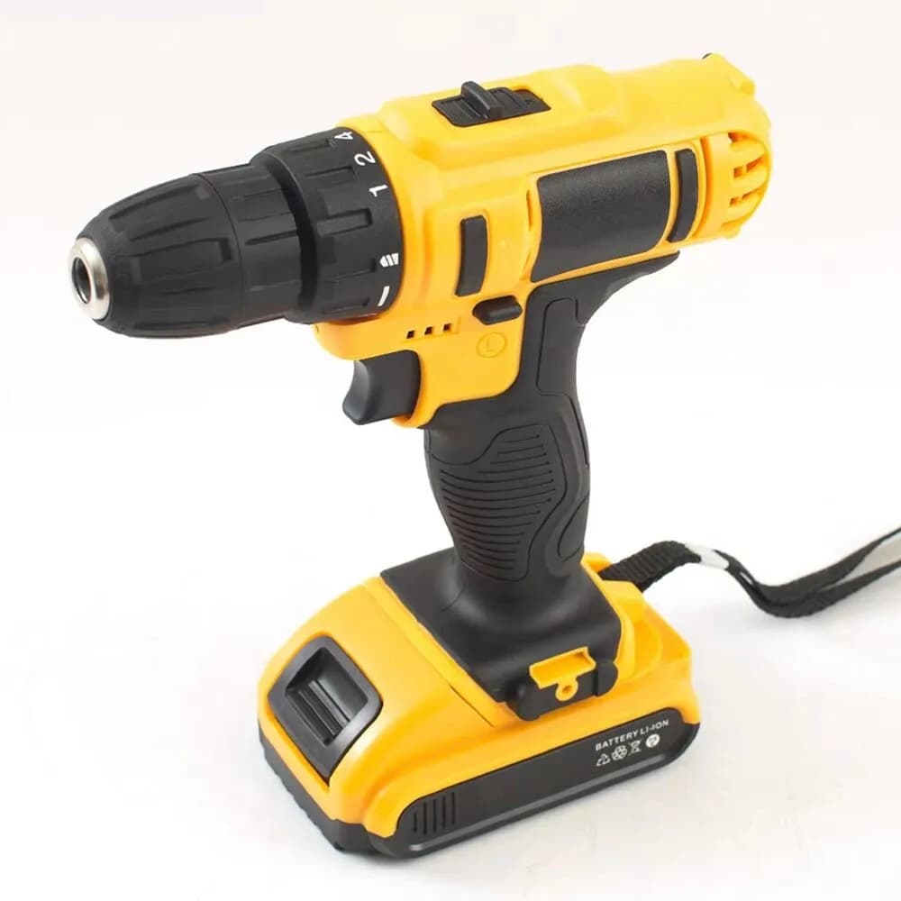 Шуруповерт Electric Drill KAR 600 з набором слюсарного інструменту ∙ Універсальний шуруповерт з насадками Electric Drill 24W