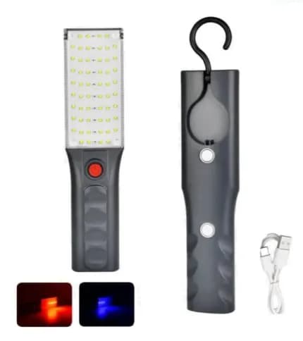 Портативний світлодіодний ліхтарик TORCH ZJ-1258 з гачком для підвішування ∙ Світлодіодний ліхтарик ZJ-1258 - зображення 1