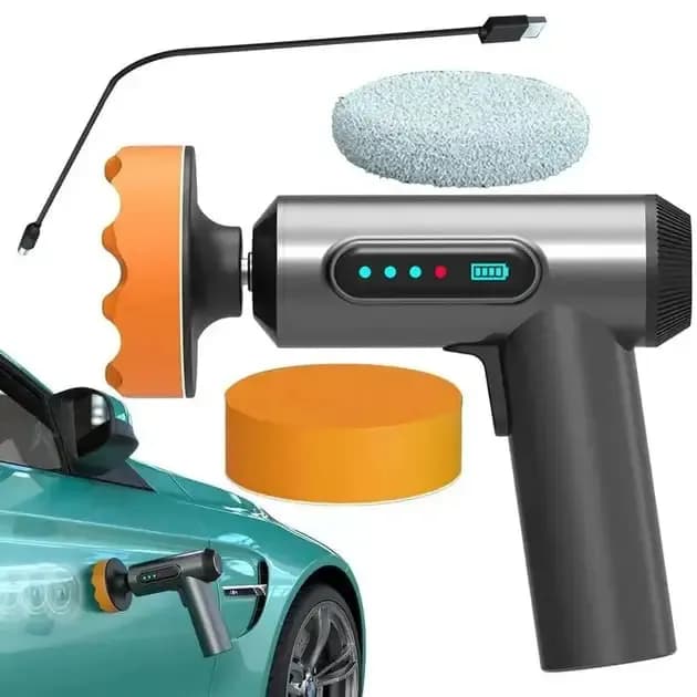 Бездротова полірувальна машинка Lesko LY-02 для автомобілів ∙ Акумуляторна полірувальна машинка для авто Lesko LY-02 - зображення 1