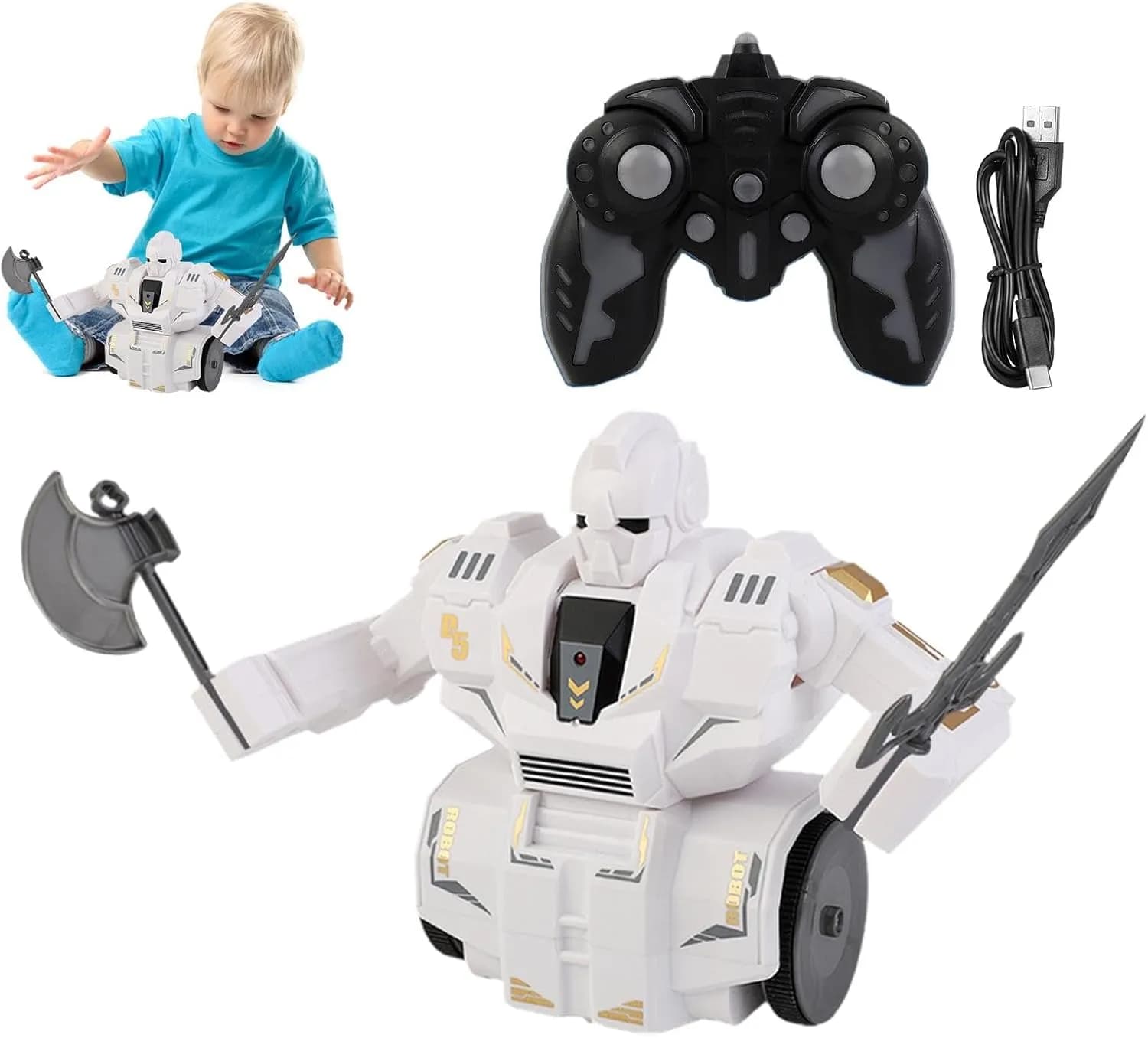 Бойові роботи для дорослих — іграшки з дистанційним керуванням VS Robot ∙ Робот бойовий з дистанційним керуванням - зображення 1