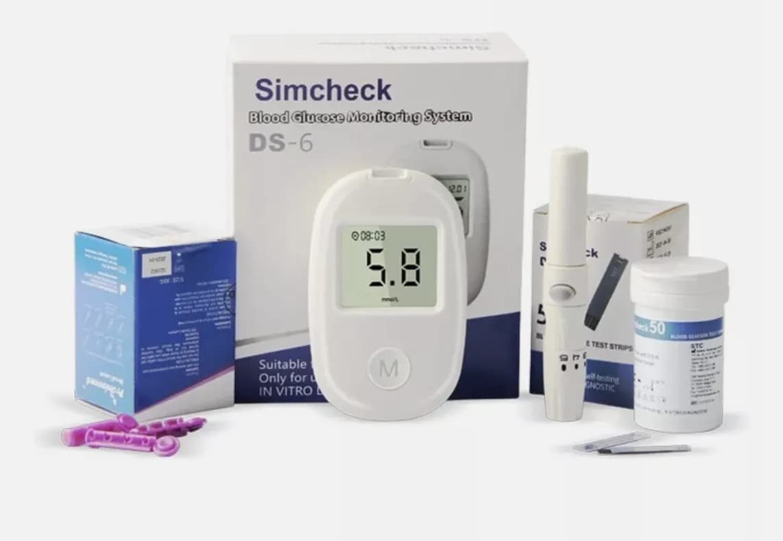 Глюкометр Glucose Meter GLM-76 ∙ Компактний глюкометр GLM-76 для вимірювання рівня цукру в крові - зображення 1