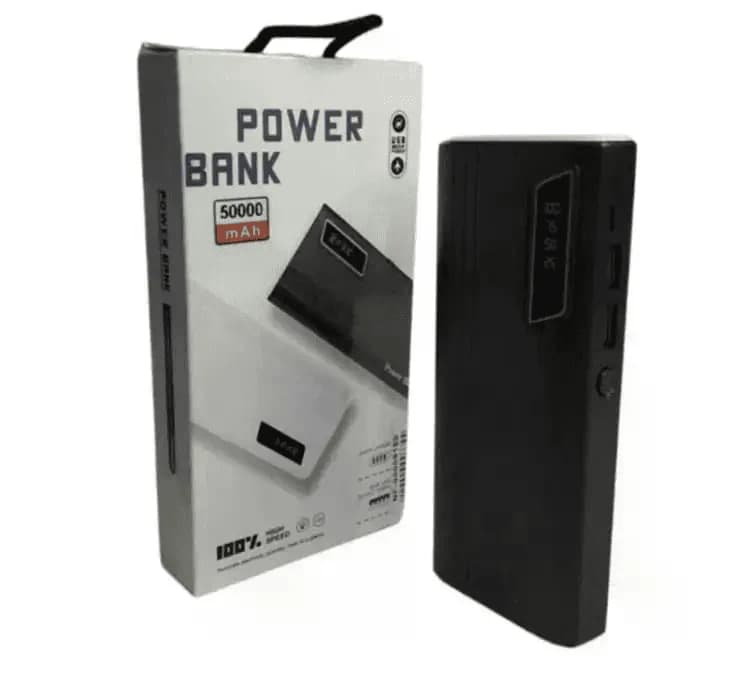 Мобільна зарядка Power Bank UN-3104 50000mAh із швидкою зарядкою та ліхтариком