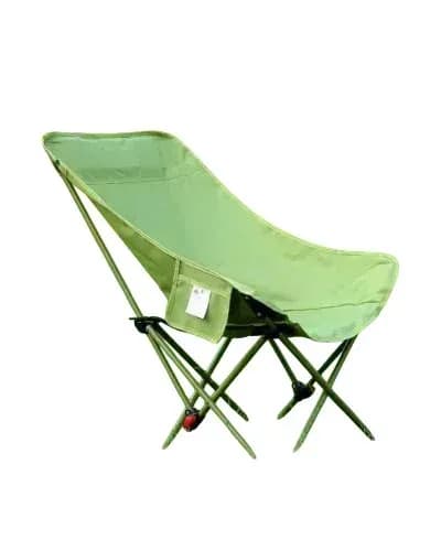 Складний туристичний стілець MA560green 45×93×58 см зелений до 200 кг - зображення 1