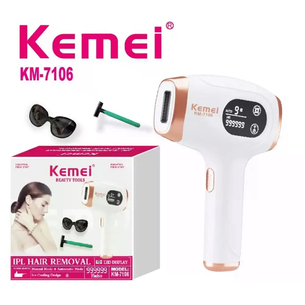 Фотоепілятор Kemei KM-7106 білий - зображення 1