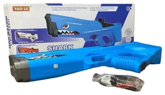 Водяний пістолет дитячий Shark Water Gun • Потужний водяний бластер для активних ігор на свіжому повітрі - зображення 1