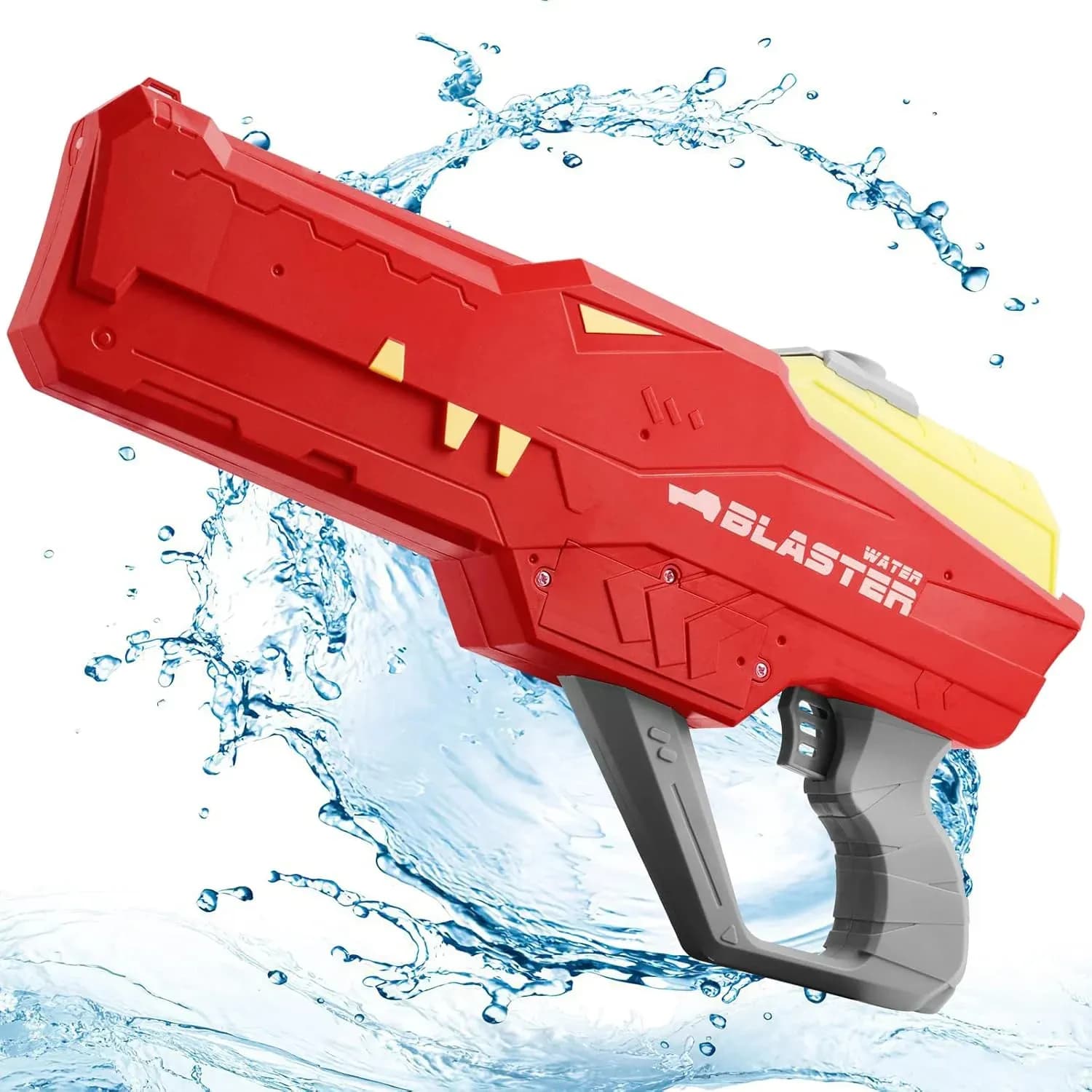 Водяний пістолет дитячий «Крокодил» Water Gun • Акумуляторний водяний бластер з автоматичним набором води для літніх ігор