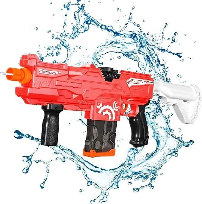Водяний автомат дитячий Water Gun • Акумуляторний бластер з автоматичним набором води для літніх ігор на свіжому повітрі - зображення 1