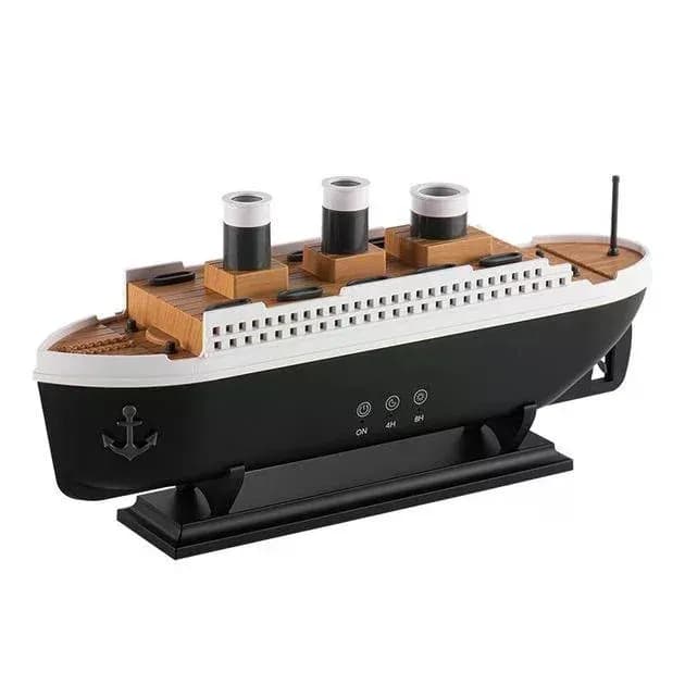 Зволожувач повітря Титанік AND-20-21PCS у вигляді моделі корабля • USB-дифузор ефірної олії humidifier для дому, офісу та декору - зображення 1
