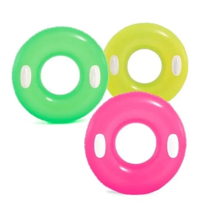 Надувний круг INTEX 59258 KAR105 76 см з ручками в асортименті - зображення 1