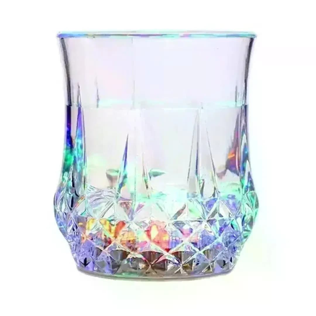 Склянка FLASH CUP 200 мл з LED-підсвічуванням • Склянка, що світиться, FLASH CUP 0,20 л з автоматичним увімкненням для напоїв - зображення 1