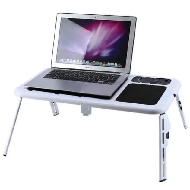 Підставка для ноутбука E-Table LD09 • Багатофункціональний складний столик з кулером - зображення 1