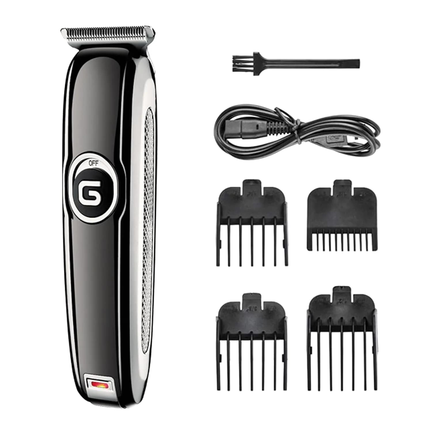 Машинка для стрижки бездротова Gemei GM-6050 стрижка бездротова ∙ Акумуляторна машинка GM-6050 для стрижки волосся - зображення 1