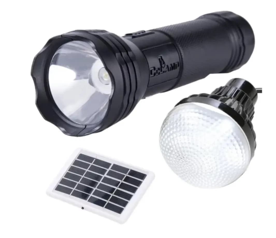 Портативний автономний світильник CL-038 для кемпінгу та дому ∙ LED-ліхтар CL-038 із сонячною зарядкою