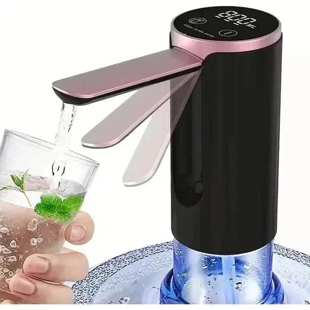 Автоматична помпа для води LY-1081 з USB-зарядкою • Електричний диспенсер Water Dispenser для бутля, дому, офісу та дачі - зображення 1