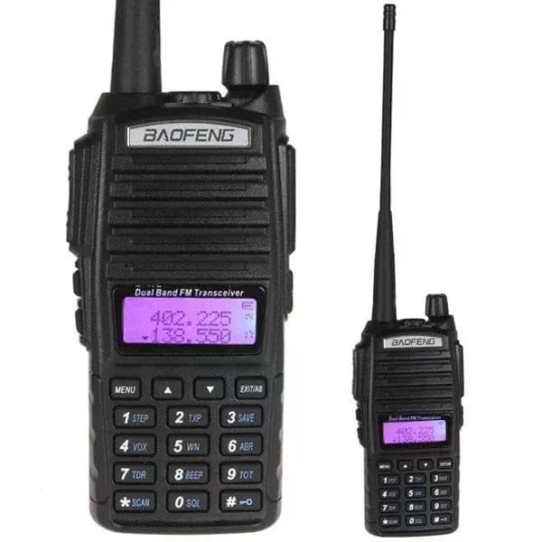 Рація Baofeng 26X-312 Dual Band • Портативна дводіапазонна VHF/UHF радіостанція із зарядною станцією для зв’язку - зображення 1